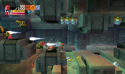 Illustration for article titled Enjoy A Ton Of Tiny, Cute Screens from Cave Story 3D